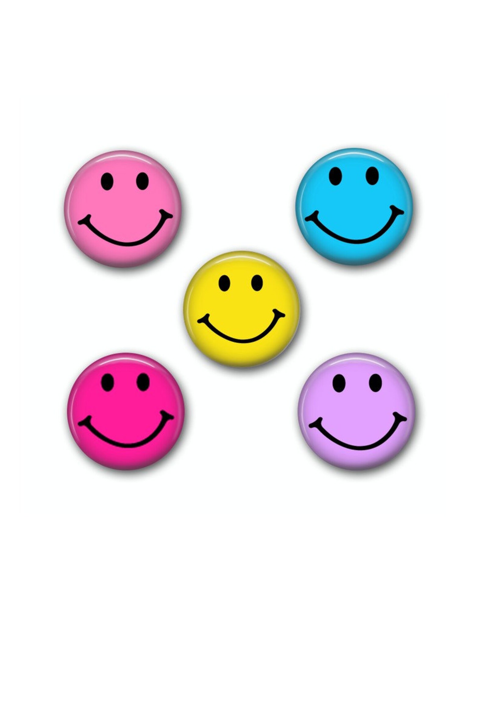 Smiley Face Magnets Smiley Face Refrigerator Magnet Smiley - Etsy
