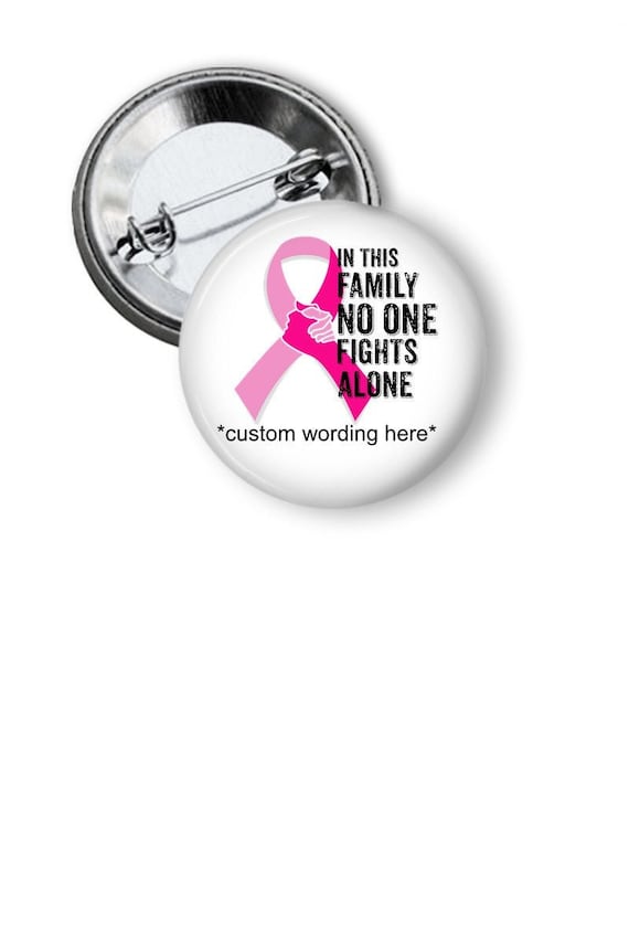 Personalized Breast Cancer Breast Cancer Pin Cancer - Etsy