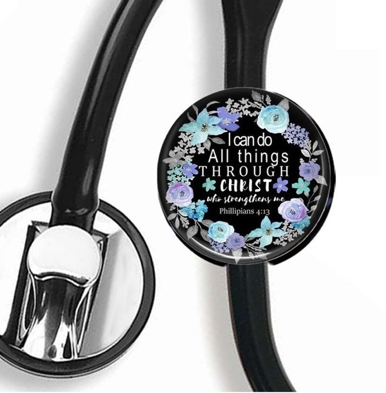 Stethoscope ID Tag Nurse Graduation Gift Medical Gift Etsy