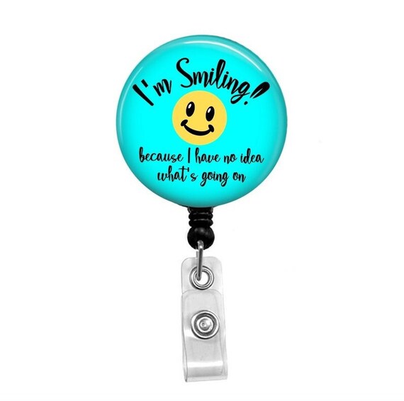 Badge reels etsy outlet