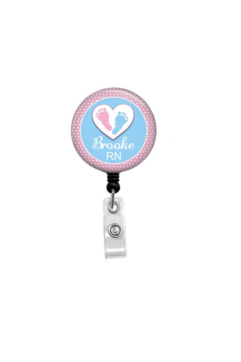 Maternity Nurse Badge Reel Id Badge Holder Labor and Etsy