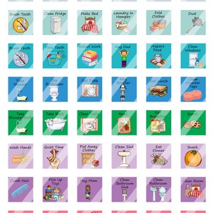 Chore Magnet Printable Chore Chart Printables Chore Chart Download ...