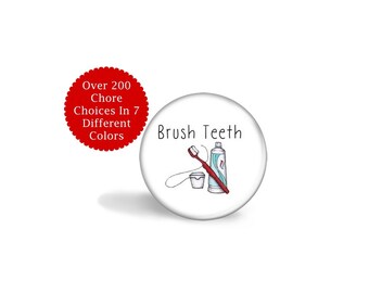 Kids Chore Chart Magnets - Chore Magnet - Magnetic Chore Chart Magnet - Custom Chore System - Chore Chart Magnets - Family Chore Board