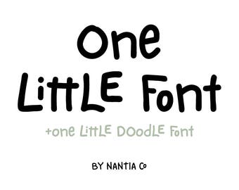 Greek Font, cute font, doodles, Latin extended, handcrafted, cool, lettering, lettering greek, hand-drawn font, One Little Font,