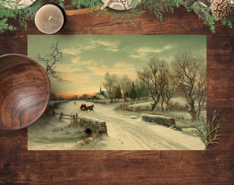 Paper Placemats Pad Etsy
