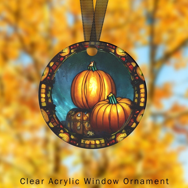 Pumpkin Ornament Etsy