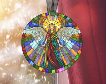 Christmas Ornament Angel, Opaque Acrylic Angel Ornament, Angel Christmas Tree Ornament