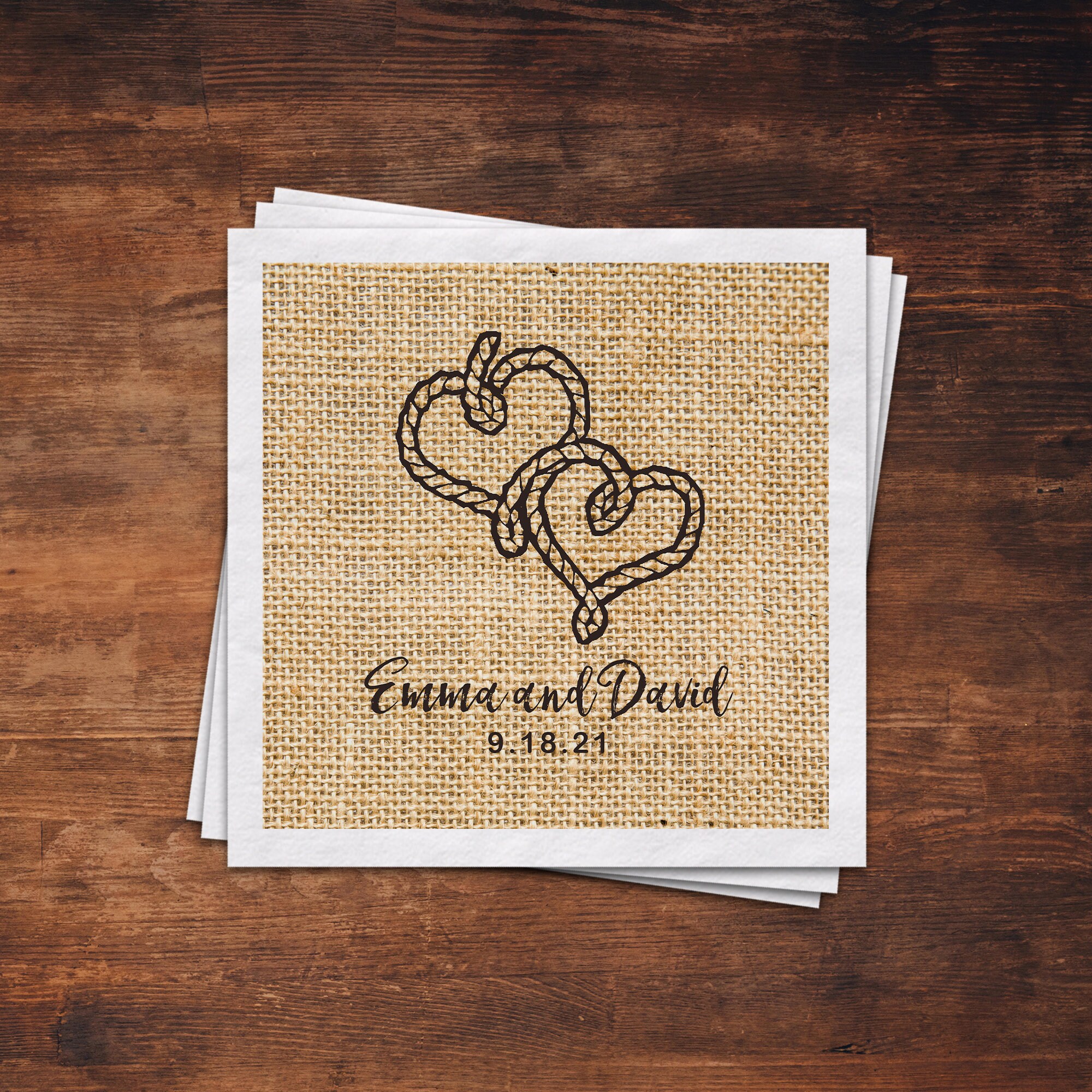 Barn Wedding Cocktail Napkins Country Wedding Beverage Napkins Rustic Wedding Napkins 3Ply Paper Napkins May Be Used For