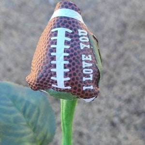 Custom Football Rose, Football Dad/Mom, Football Wedding, Senior night, Coach gift, Graduation, Anniversary, Prom proposal, Mom/Dad gift