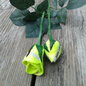 Tennis Rose, Tennis ball, Coach gift idea, Tennis Wedding Graduation, Tennis Party, Tennis Dad, Tennis Mom- 1 Individual Rose only