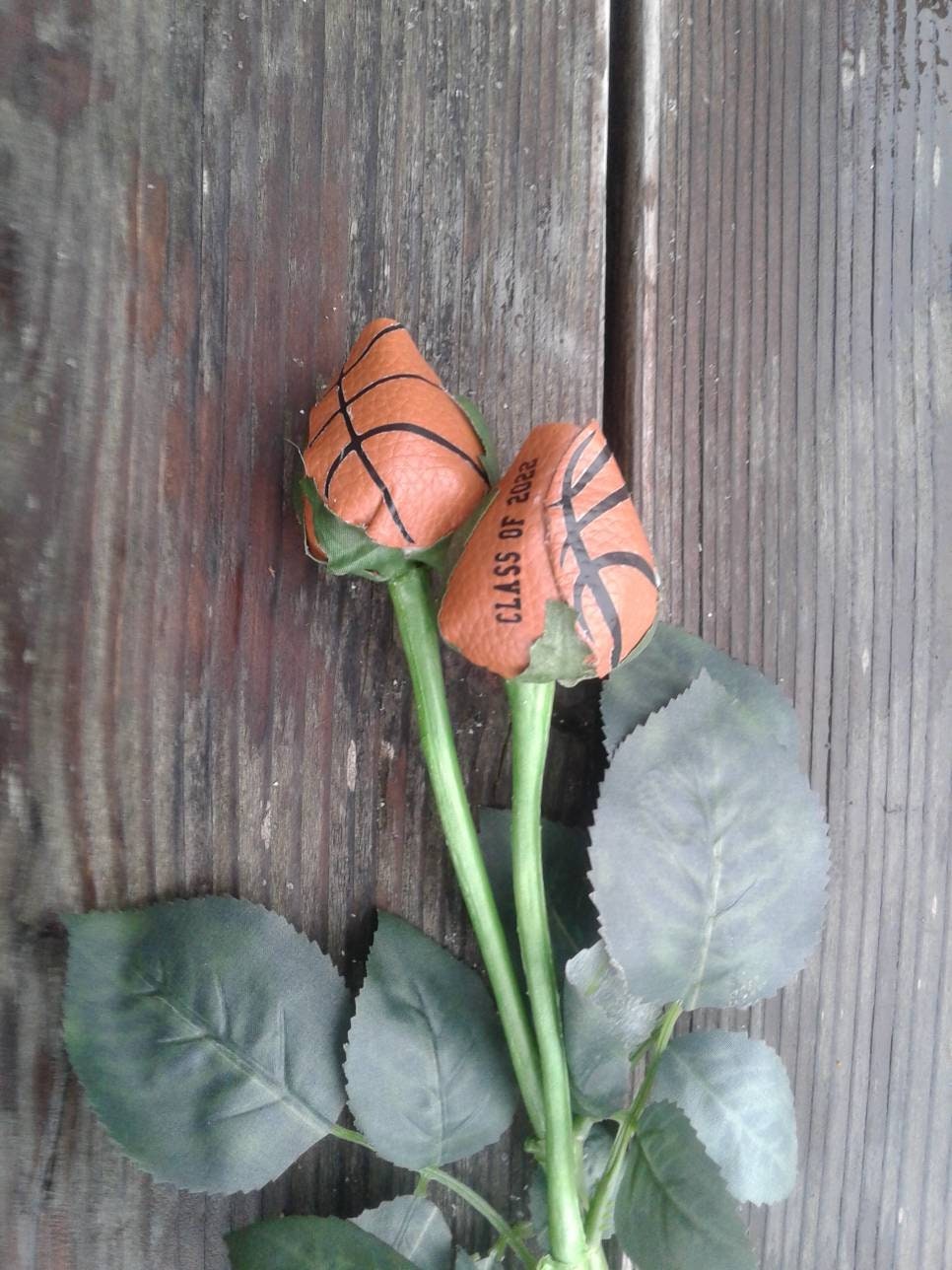 Home & Kitchen Handmade Products Personalized Basketball Rose Home