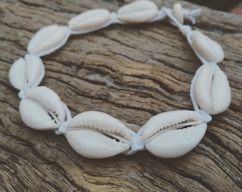 Shell anklet | Etsy