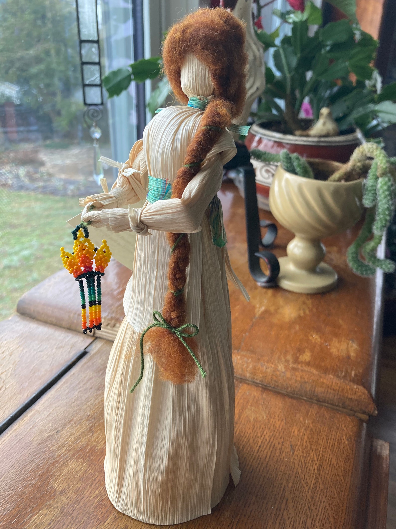 Goddess Brigid Corn Shuck Doll Saint Brigid Corn Shuck Doll Etsy