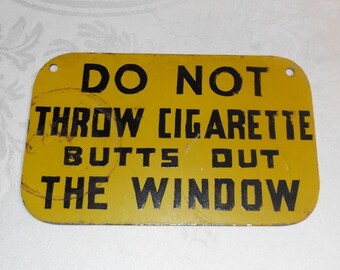 cigarette sign etsy