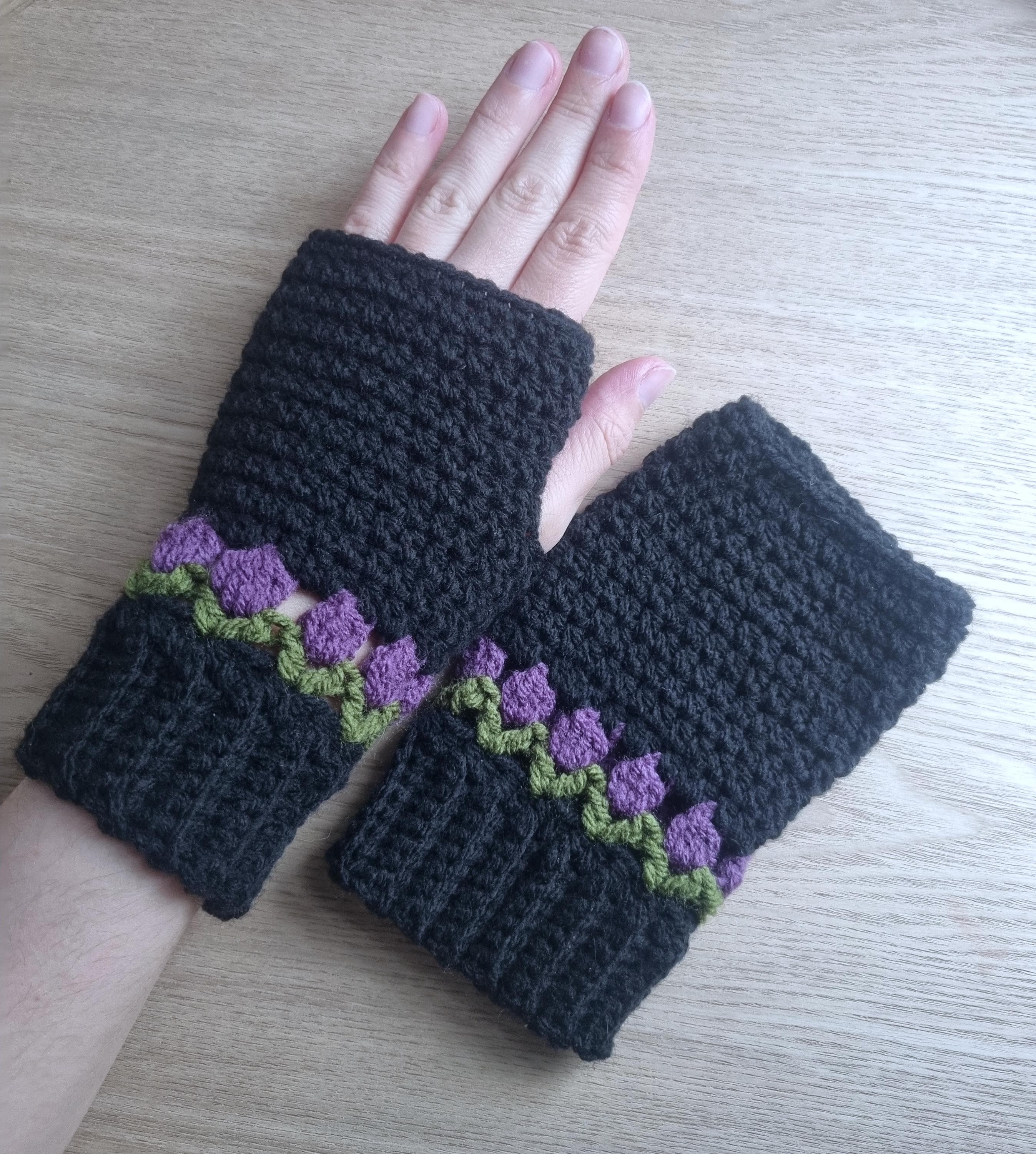 Guantes Manoplas Hombre S Mujer Guantes Largos Sin Dedos