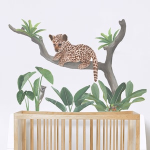 Baby Jaguar and Friends Wall Sticker