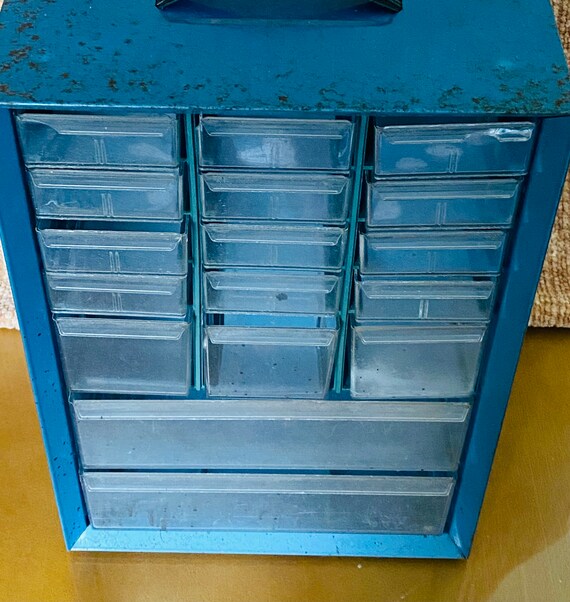 Vintage Metal Storage Etsy