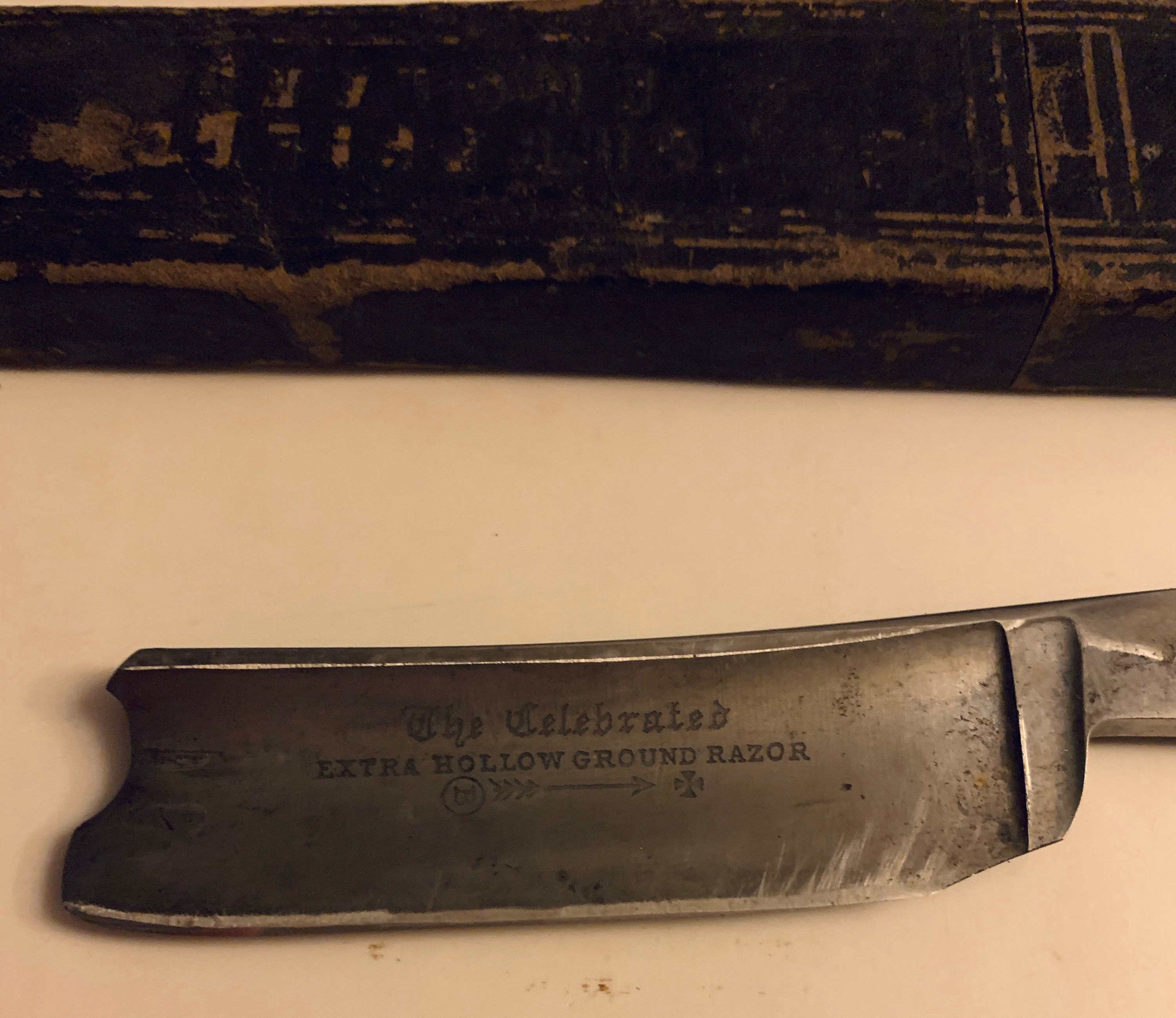 Vintage Wade and Butchers Straight Edge Barbers Knife Etsy