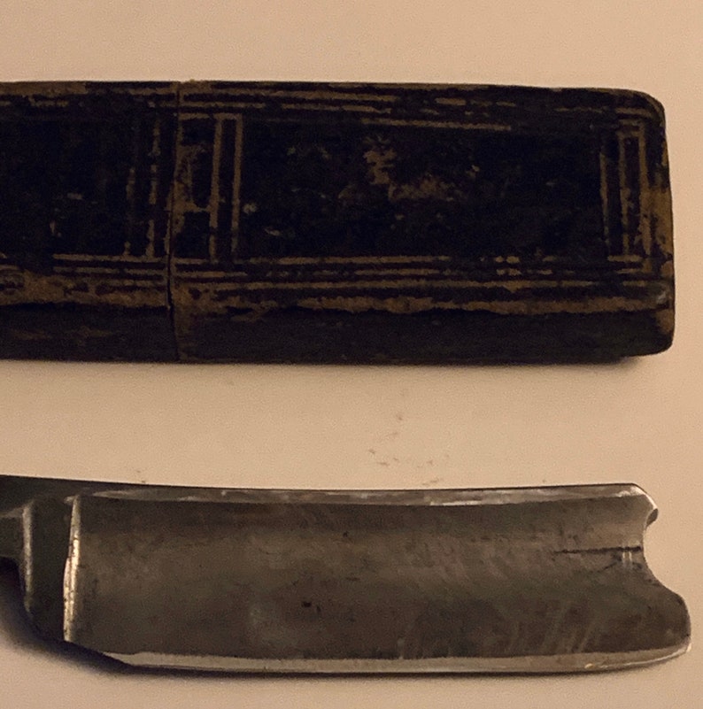 Vintage Wade and Butchers Straight Edge Barbers Knife Etsy