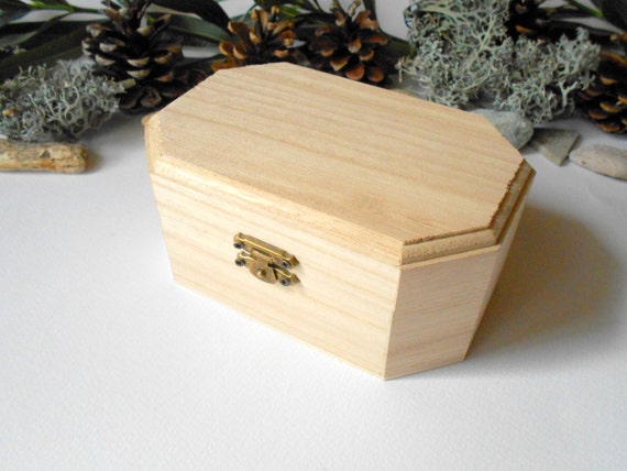 craft supplies unfinished wood boxes