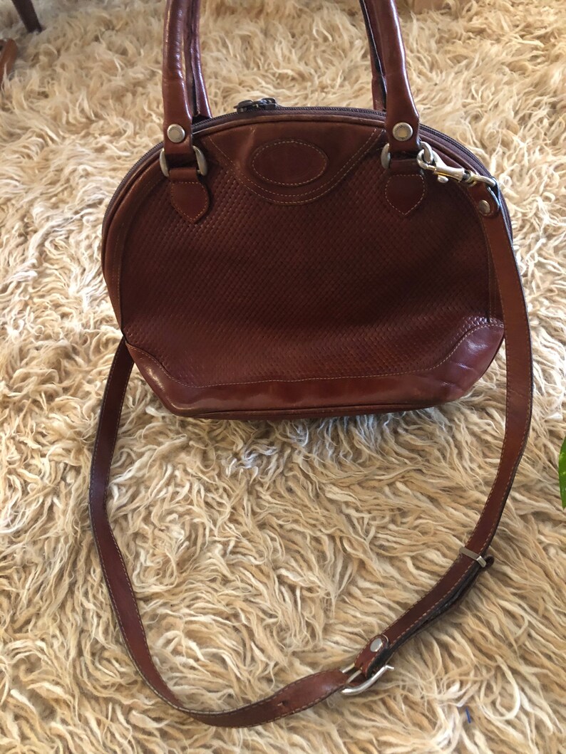 Oroton Australia Leather Vintage Handbag Etsy UK