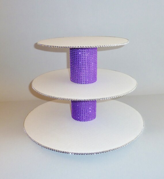 tier purple silver bling
