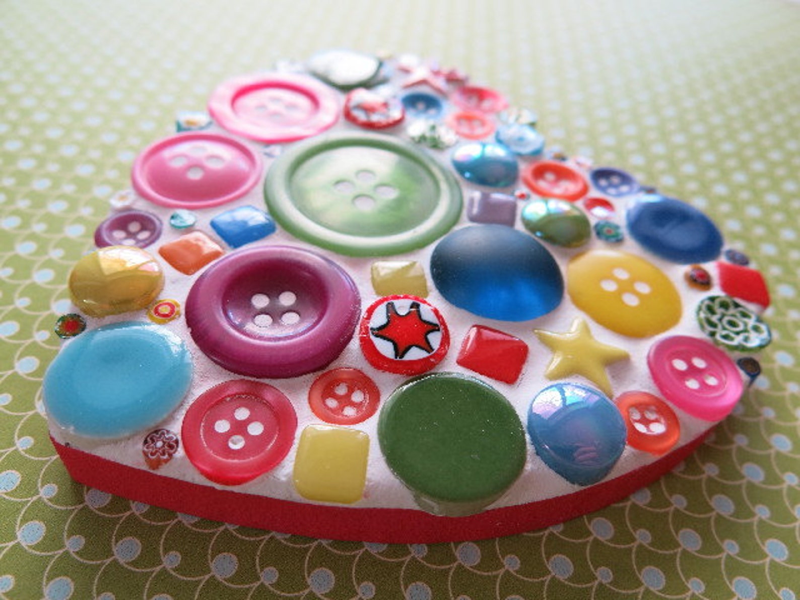 Multicoloured Heart D.I.Y. Mosaic Craft Kit for Adults and Children by