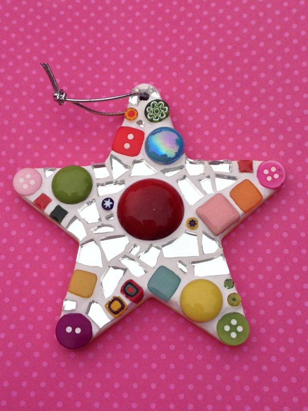 Fun Lily Mosaics D.I.Y. Mosaic Christmas Star Kit for Adults Etsy UK