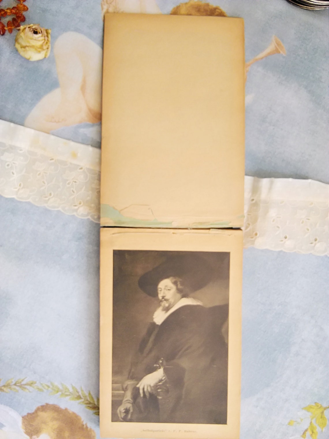 Illustrated Antique Art Book/album cca.1910s' Full of Etsy