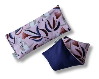 Eye Pillow | Weighted | Scented or Unscented | Drawstring Cotton Gift Bag | Australian | Self Care