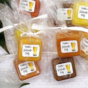 Beer Bachelorette Party Favor, Beer Soap Favors, Brews Before I Do, Bachelor Party Favor, Brewery Theme Bridal Shower Favors, Gift for Guest image 1