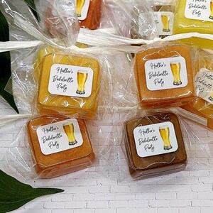 Beer Bachelorette Party Favor, Beer Soap Favors, Brews Before I Do, Bachelor Party Favor, Brewery Theme Bridal Shower Favors, Gift for Guest image 2