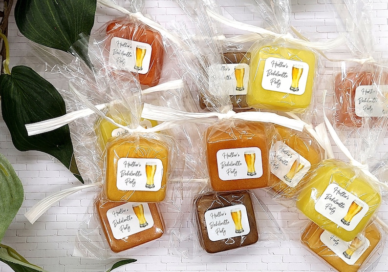 Beer Bachelorette Party Favor, Beer Soap Favors, Brews Before I Do, Bachelor Party Favor, Brewery Theme Bridal Shower Favors, Gift for Guest image 1