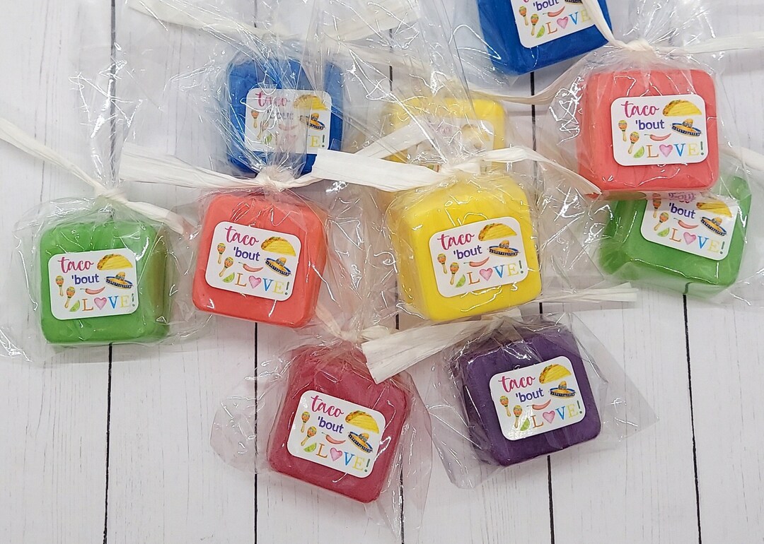 Taco Bridal Shower Favors, Mini Soaps, Taco Bout Love, Fiesta, Couples Shower, Mexican