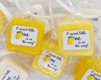 Lemon Baby Shower Favors Lemon Soap Party Favors Sweet Little One Lemon 1st Birthday Mamas Main Squeeze Baby Shower Citrus Thank You Gift