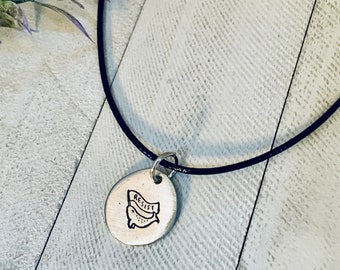 Resist Narwhal Necklace