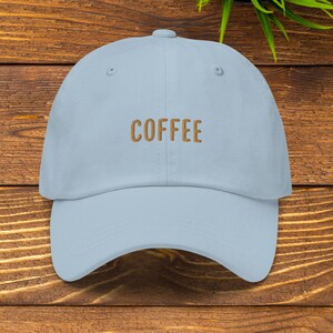 Coffee hat Multiple Colors, Embroidered Specialty Coffee Industry dad hat, streetwear, Multiple colorways