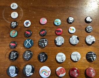 Random Coffee Pin Lots, coffee pins, barista pins, espresso pins, latte art pins, portafilter pins, coffee roaster pins, coffee bean pins