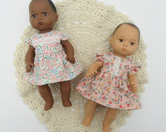 8" Baby Doll Dress and Bloomers Set - Fits Like American Girl ® Little Bitty Baby Doll Clothes