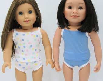18" Doll Tank Top and Underwear Set - 18 Inch Doll Clothes - Fits Like American Girl ® Doll Clothes