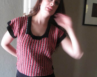 Wool pullover sweater