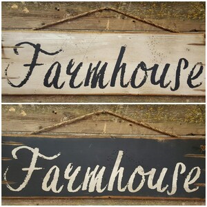 Farmhouse, Rustic, Antiqued, Country Chic, Wooden Sign