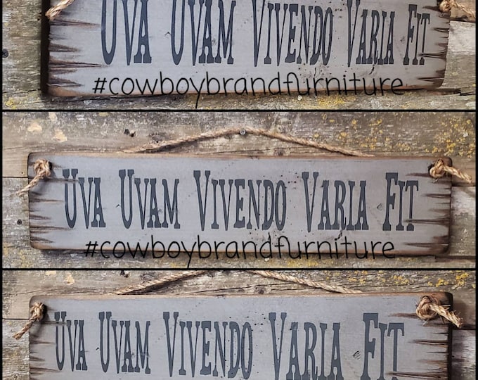 Uva Uvam Vivendo Varia Fit, Hat Creek Cattle Company, Lonesome Dove