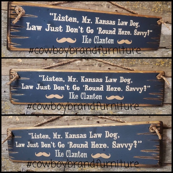 Tombstone Law Dog Movie Etsy