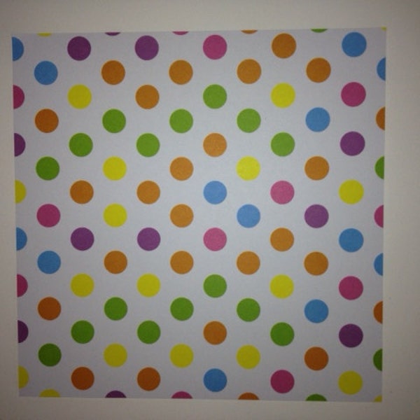 Japanese Yuzen Chiyogami / Origami Paper - Dots - 100 Sheets - 5 Designs