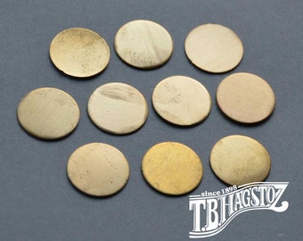 16 gauge x 5/8 inch Bronze Disc 25 pieces