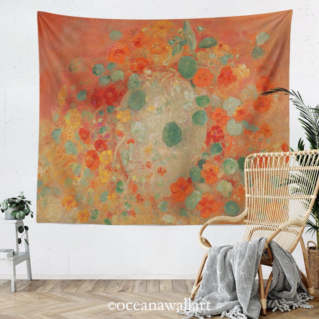 Colorful Tapestry Wall Hanging Vintage Tapestry Wall Hanging Etsy