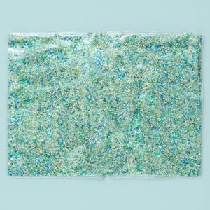 Blue/Green Confetti Placemat - Coworker Gift New Job Gift Birthday Celebratory Gifts Placemat for Kids