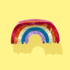 Rainbow Claw Clip - Hair Accessories Rainbow Baby Tween Gift