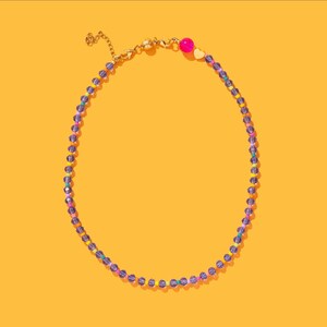 Camille Necklace: Cute Beaded Jewelry (Magnetic Clasp, Extender) image 2